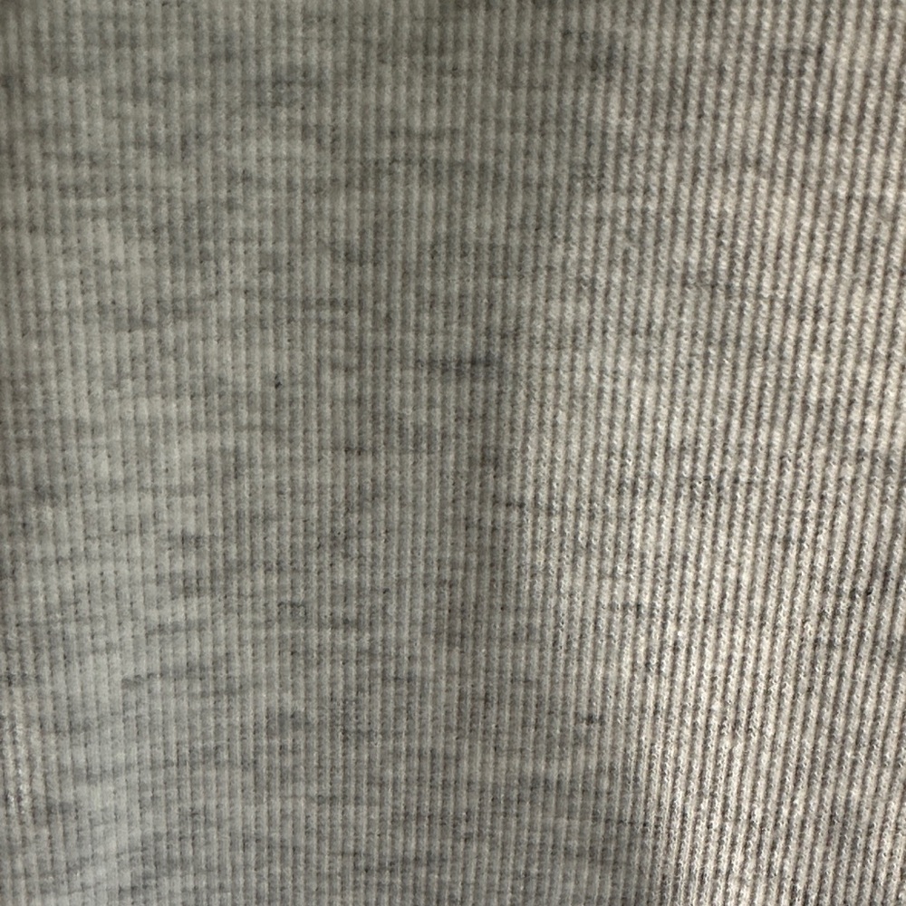 Heather Gray Long Sleeve Henley by Blue Mountain - Picture 6 of 8